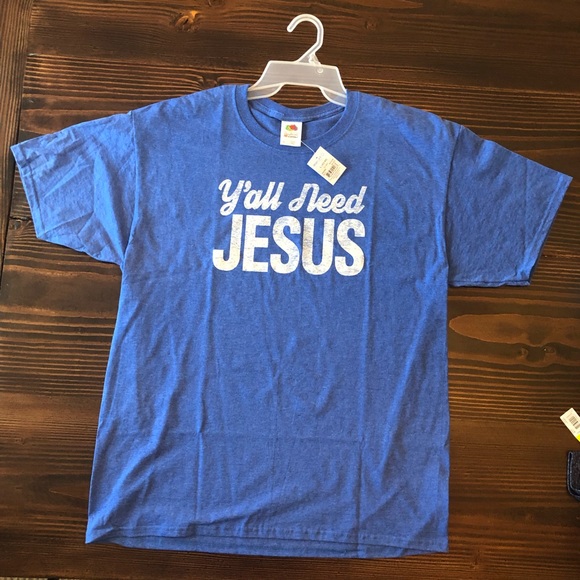 Fruit of the Loom Other - Men’s Large NWT Jesus Short Sleeve T-Shirt